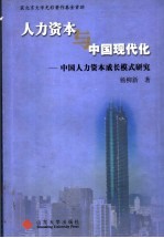 人力资本与中国现代化  中国人力资本成长模式研究