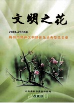 文明之花 2003-2008年梅州市精神文明建设先进典型风采录