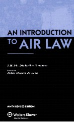 AN INTRODUCTION TO AIR LAW NINTH REVISED EDITION