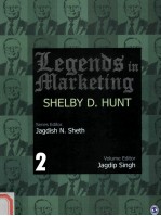 LEGENDS IN MARKETING SHELBY D.HUNT VOLUME 2