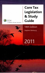 CORE TAX LEGISLATION & STUDY GUIDE 14TH EDITION 2011