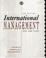 INTERNATIONAL MANAGEMENT TEXT AND CASES THIRD EDITION