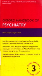 OXFORD HANDBOOK OF PSYCHIATRY THIRD EDITION