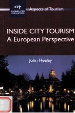 INSIDE CITY TOURISM A EUROPEAN PERSPECTIVE