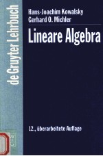 LINEARE ALGEBRA 12.，UBERARBEITETE AUFLAGE