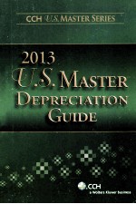 2013 U.S.MASTER DEPRECIATION GUIDE