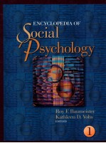 ENCYCLOPEDIA OF SOCIAL PSYCHOLOGY 1