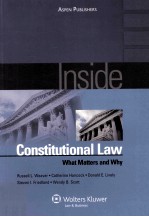 INSIDE CONSTITUTIONAL LAW WHAT MATTERS AND WHY