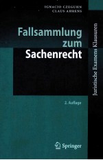 FALLSMMLUNG ZUM SACHENRECHT