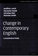 CHANGE IN CONTEMPORARY ENGLISH A GRAMMATICAL STUDY