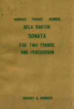 Sonata for two pianos and percussion