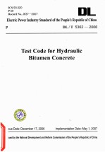 test code for hydraulic bitumenconcrete