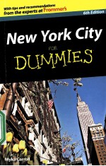 NEW YORK CITY FOR DUMMIES 6TH EDITION