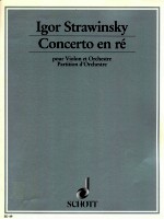 Concerto en re pour violon et orchestre