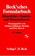 BECK'SCHES FORMULARBUCH BURGERLICHES