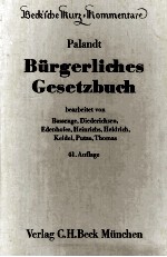 Burgerliches Gesetzbuch