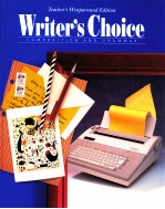 WRITER’S CHOICE COMPOSITION AND GRAMMAR