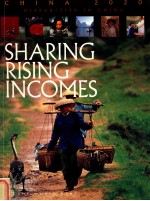 SHARING RISING INCOMES DISPARITIES IN CHINA