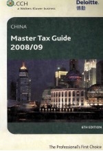 CHINA MASTER TAX GUIDE 2008/09 6TH EDITION