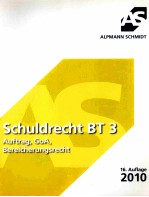 SCHULDRECHT BT 3 AUFTRAG