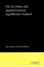 UK tax policy and applied general equilibrium analysis