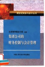 集团公司的财务控制与会计管理