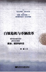 白银危机与币制改革 解析南京国民政府银本位时期的政治、经济与外交